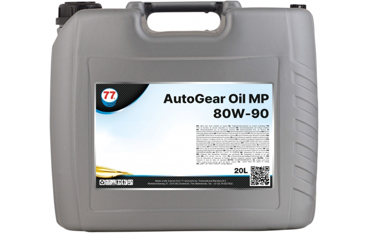 Масло минеральное трансмиссионное 77 Lubricants AutoGear Oil MP 80W-90, 20л