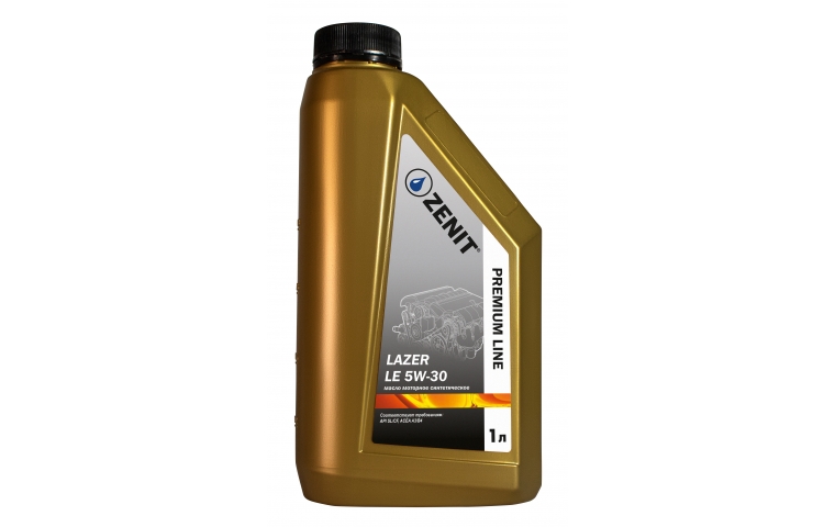 Масло моторное синтетическое ZENIT Premium Line LAZER LE 5W-30, 1 л