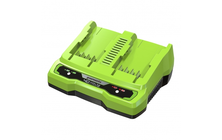 Зарядное устройство на 2 слота Greenworks G40UC2 40В