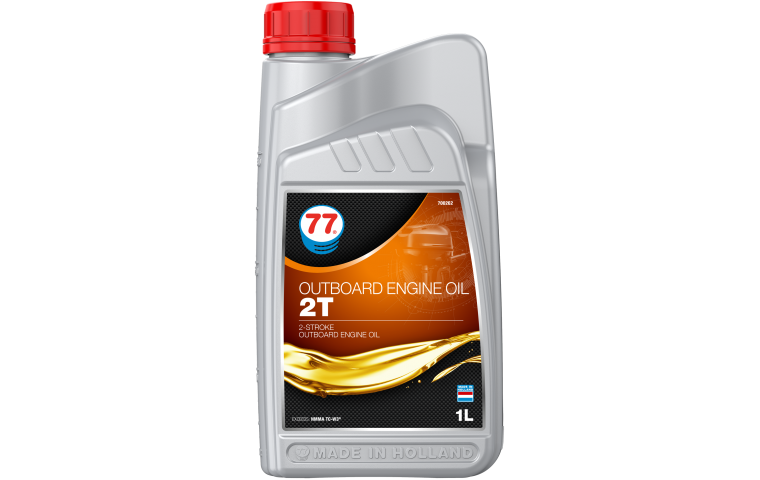 Масло моторное полусинтетическое для 2-х тактных лодочных двигателей  77 Lubricants Outboard Engine Oil 2T, 1л