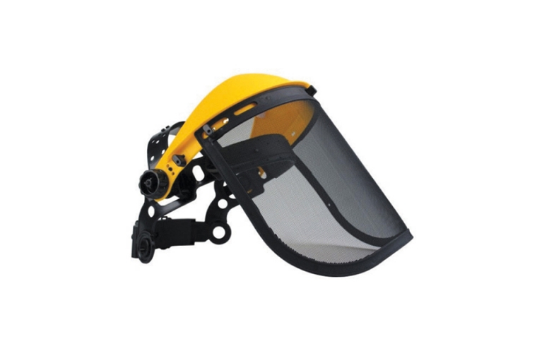 Щиток защитный сетчатый (козырек + сетка)