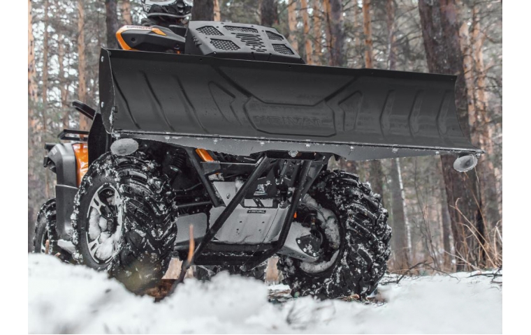 SNOW PLOW KIT (BLACK) + FITTING KIT
