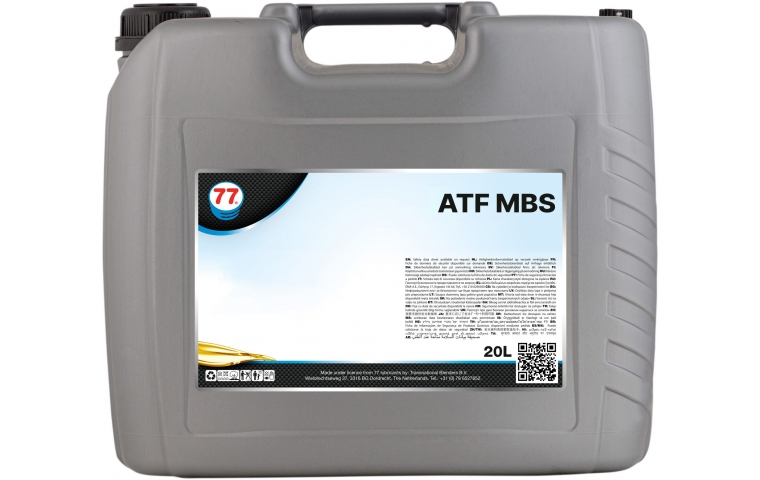 Масло для автоматических коробок передач 77 Lubricants ATF MBS, 20л