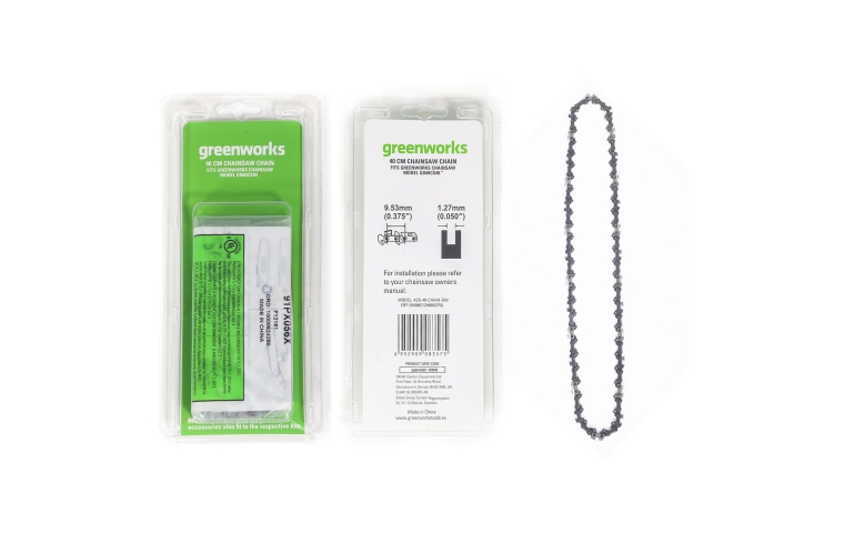 Цепь пильная Greenworks 2948807 40см (16") 3/8 1.3