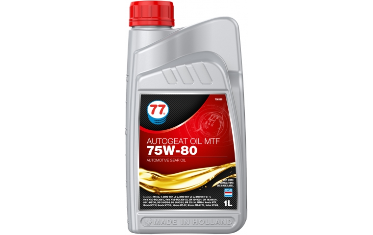 Масло синтетическое для механических коробок передач 77 Lubricants MTF 75W-90, 1л