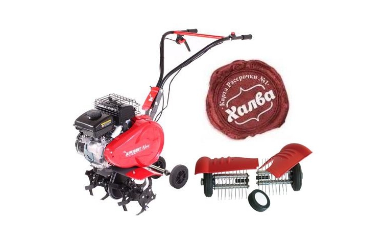 Культиватор NANO 20R в комплекте с набором Mecabeche (грабли)