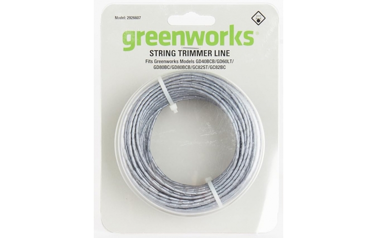 Леска триммерная Greenworks круглая 2,0мм 20м