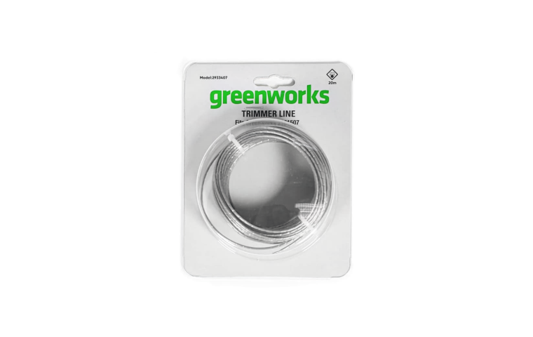 Леска триммерная Greenworks круглая 1,65мм 20м