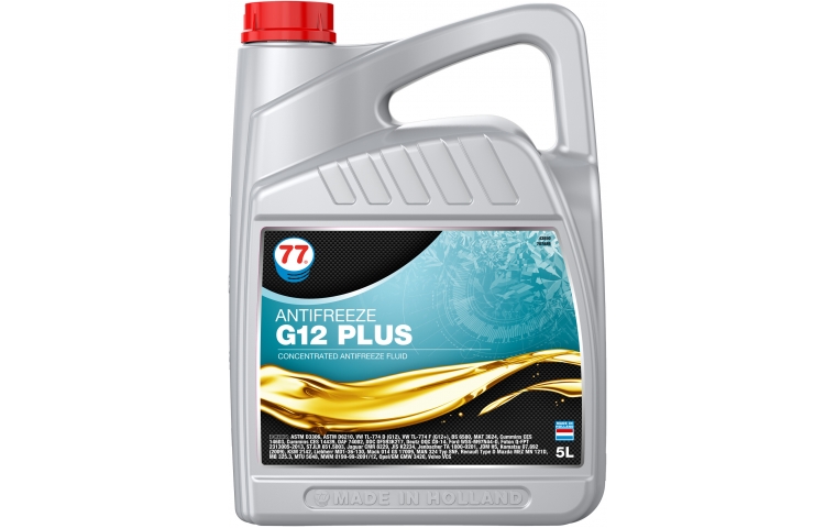 Антифриз-концентрат красный  77 Lubricants Antifreeze (G12 PLUS), 5л