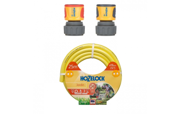 Шланг HoZelock 143207 Jardin 19 mm 25m (+коннекторы)	