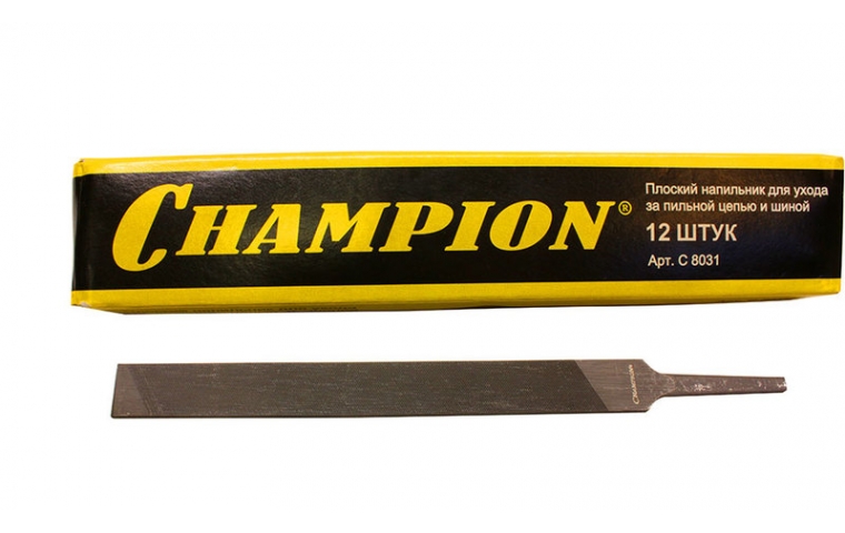 Напильник плоский CHAMPION (12 шт.)