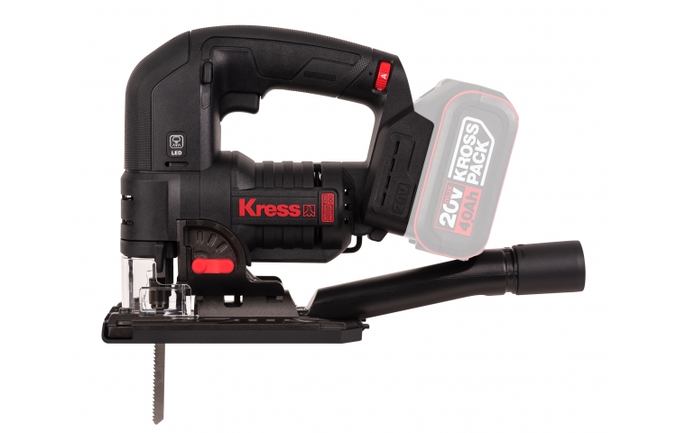 Лобзик аккумуляторный бесщеточный Kress KUE26.9 20В