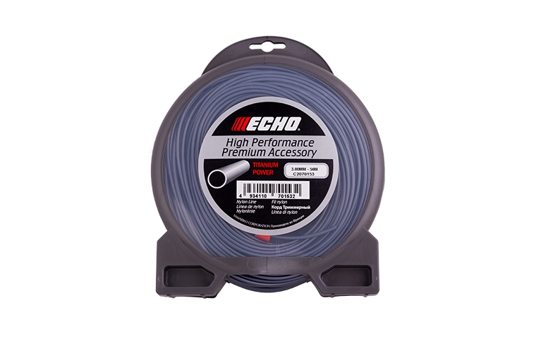 Корд триммерный Titanium Power Line 3,0*56м (круглый) ECHO