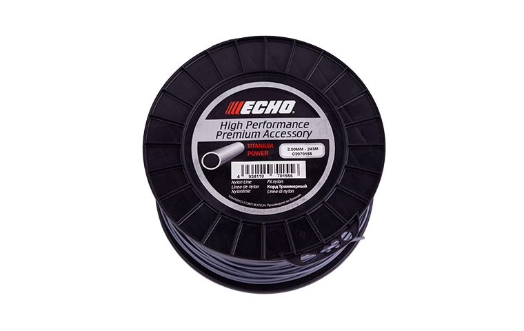 Корд триммерный Titanium Power Line 2,5*243м (круглый) ECHO