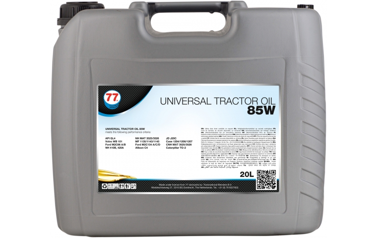 Универсальное масло для с/х техники (UTTO) Universal Tractor Oil 85W, 20 л