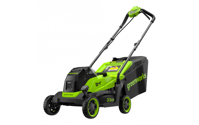 Аккумуляторная газонокосилка Greenworks GD24LM331 24В