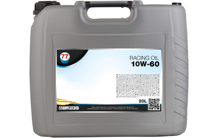 Масло моторное синтетическое 77 Lubricants Racing Oil 10W-60, 20л