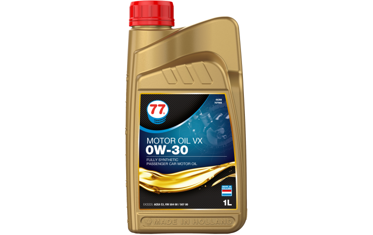 Масло моторное синтетическое  77 Lubricants Motor Oil VX 0W-30, 1л