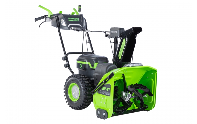 Аккумуляторная самоходная снегоуборочная машина Greenworks GD82ST56 82В